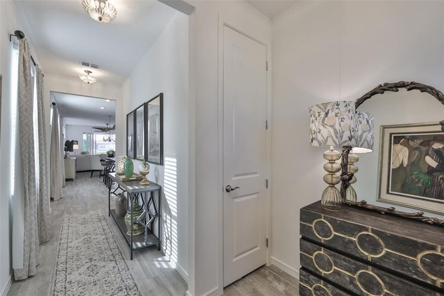 Furnished interior view inside a new home in Del Webb BayView, Parrish (Image 33).