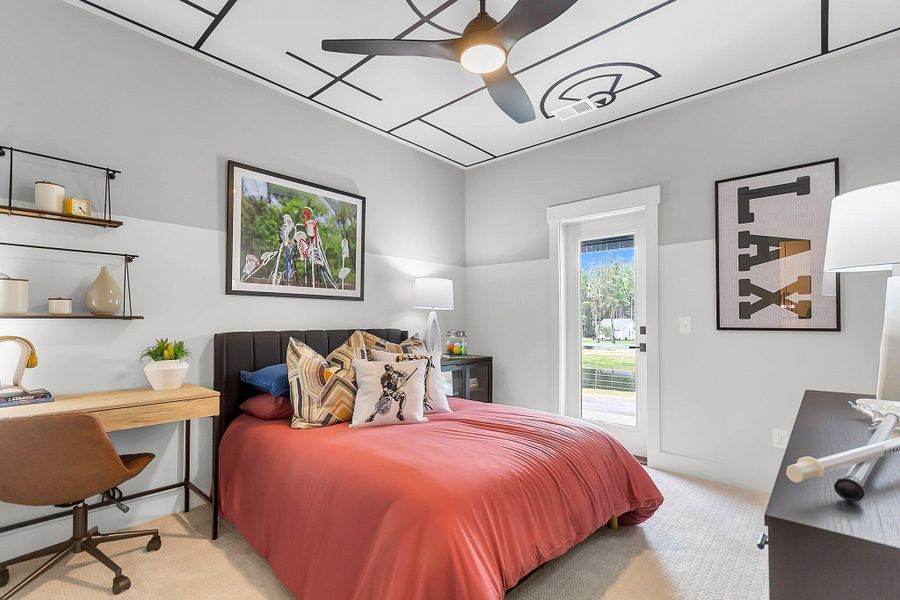 Furnished interior view inside a new home in Hidden Ponds Reserve, Awendaw (Image 16). Furnished interior view inside a new home in Hidden Ponds Reserve, Awendaw (Image 16).