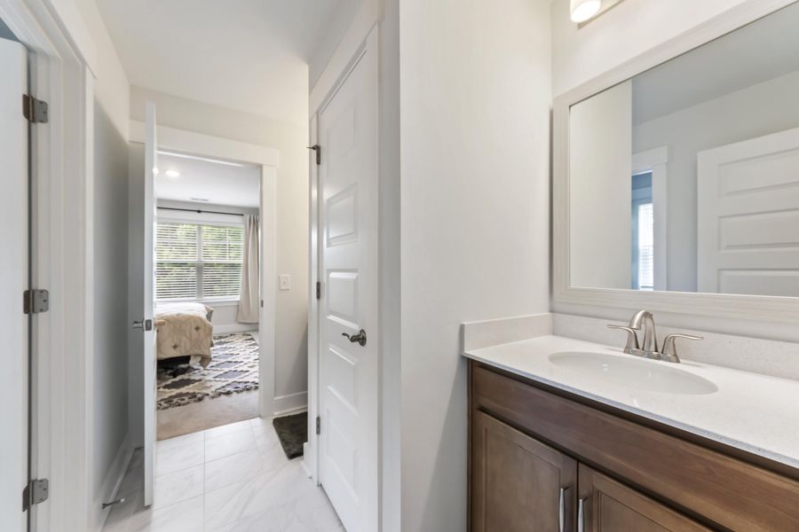 Furnished interior view inside a new home in Cordgrass Landing, Johns Island (Image 35).