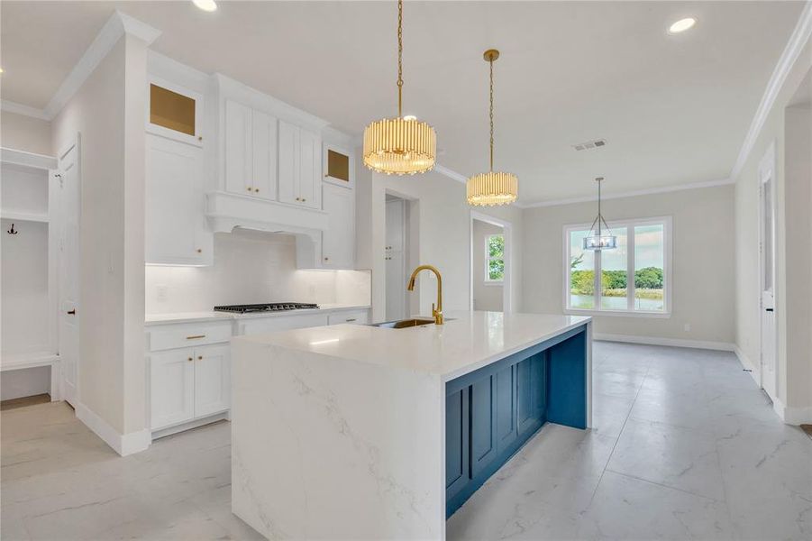 Furnished interior view inside a new home in , Springtown (Image 14).