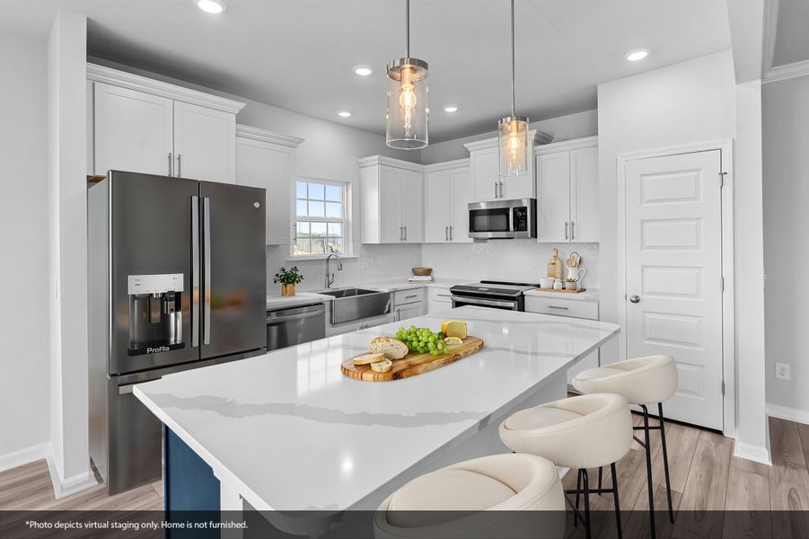 Furnished interior view inside a new home in Fieldstone, Lexington (Image 7).