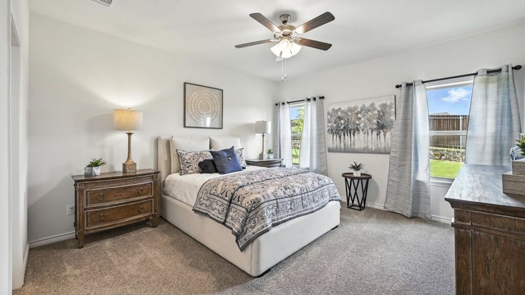 Furnished interior view inside a new home in Elevon, Lavon (Image 20).