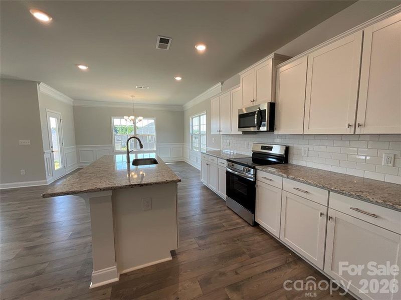 Furnished interior view inside a new home in Village at Parkside, Gastonia (Image 8).