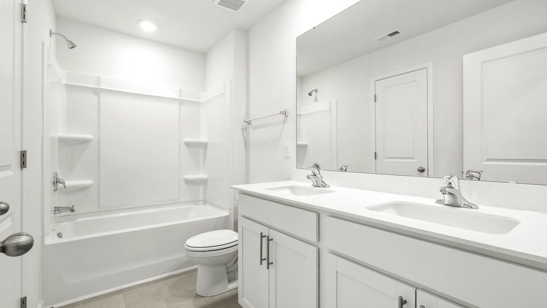Furnished interior view inside a new home in Brightwood Farm, Whitsett (Image 8).
