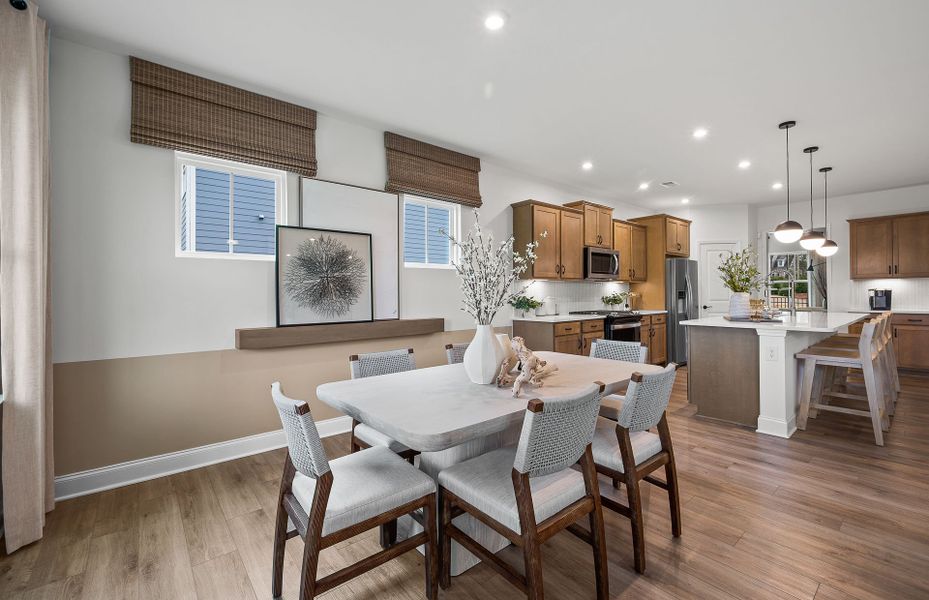 Furnished interior view inside a new home in Berkeley Mill, Cumming (Image 3).
