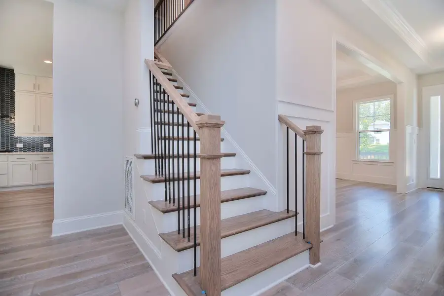 Representative unfurnished interior of a home built from the Davidson by Greybrook Homes in Deer Brook, Mooresville (Image 30).