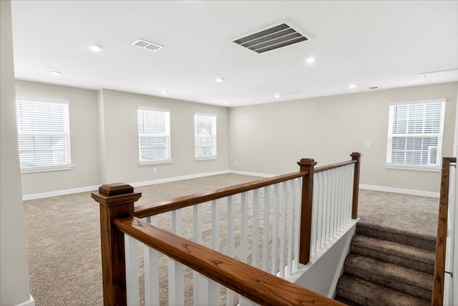 Spacious, unfurnished interior of a new home in Berkeley, Spartanburg (Image 35). Spacious, unfurnished interior of a new home in Berkeley, Spartanburg (Image 35).