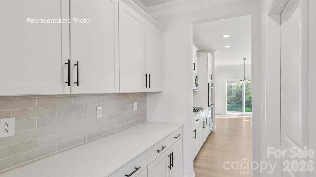 Furnished interior view inside a new home in Sanctuary at Southgate, Indian Trail (Image 7).