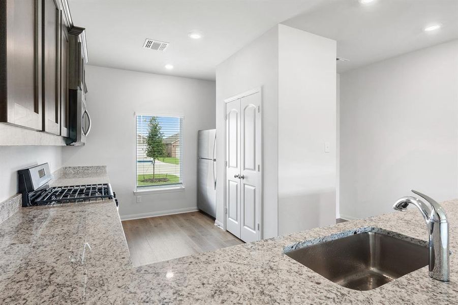 Furnished interior view inside a new home in Cresson Estates, Cresson (Image 4).