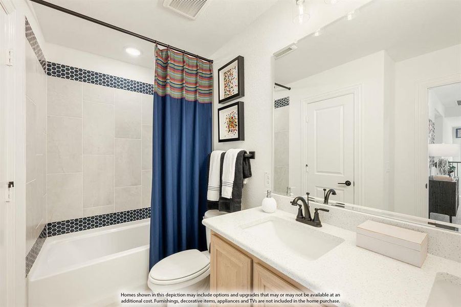 Furnished interior view inside a new home in Star Ranch, Godley (Image 34).