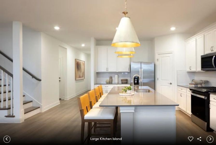 Interior photos- Photo of Pulte model home with same floor plan, not of actual home listed.