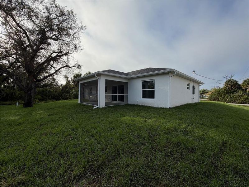 Exterior details and patio area of a home in , North Port (Image 3). Exterior details and patio area of a home in , North Port (Image 3).