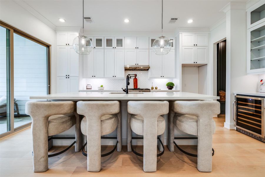 Furnished interior view inside a new home in , Houston (Image 38).