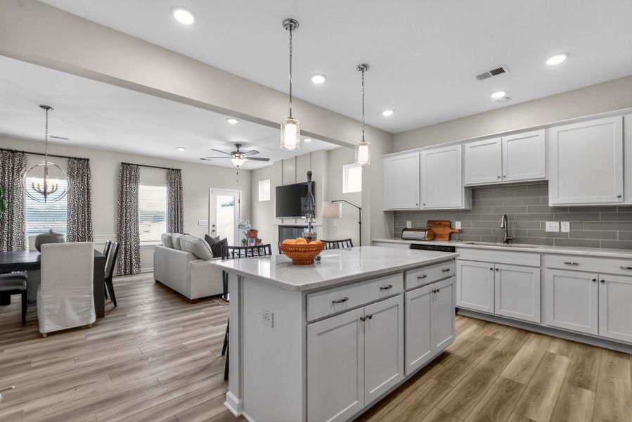 Furnished interior view inside a new home in Cape Overlook, Lillington (Image 3).