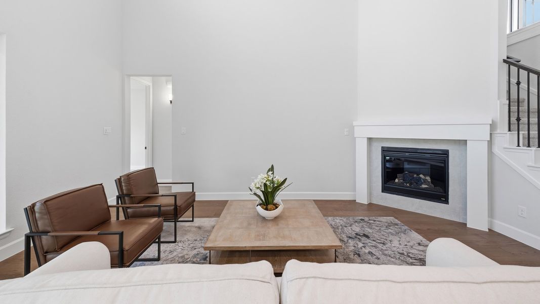 Furnished interior view inside a new home in Mosaic, Celina (Image 12). Furnished interior view inside a new home in Mosaic, Celina (Image 12).