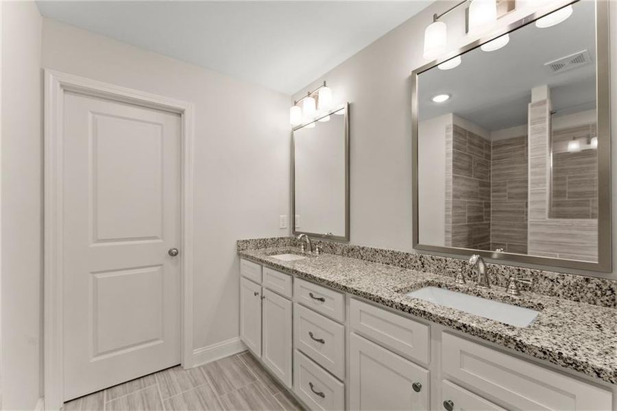 Furnished interior view inside a new home in , Dawsonville (Image 12).