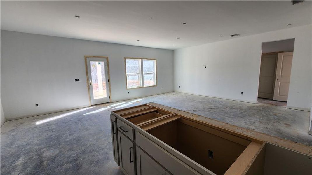 In-progress construction of a new home in The Estates at Casteel, Bethlehem, GA (Image 12).