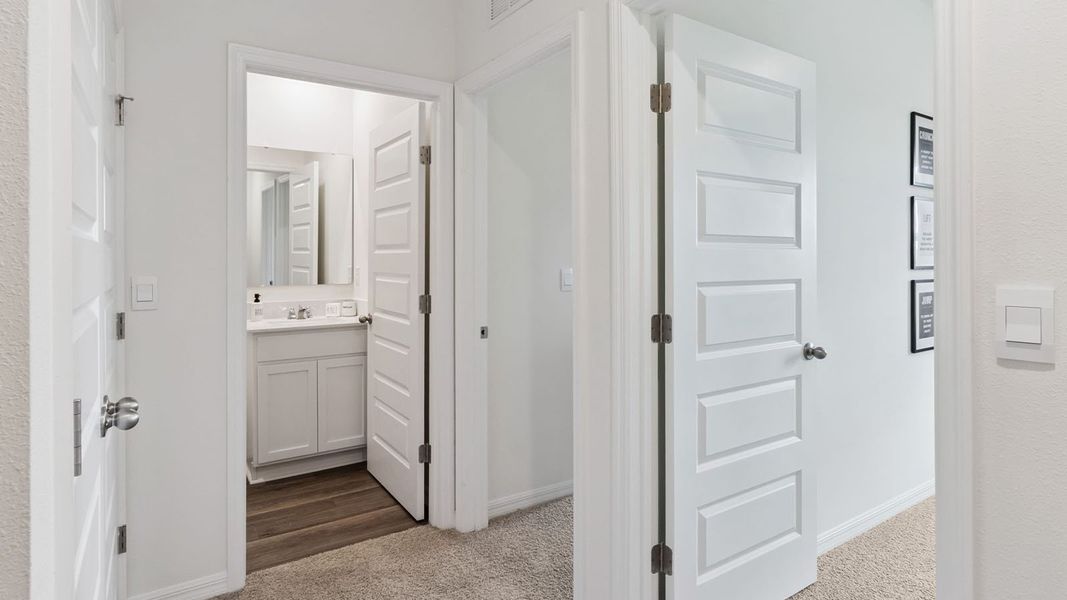 Furnished interior view inside a new home in Summerlin at Hawthorne Ranch, Lakeland (Image 18).