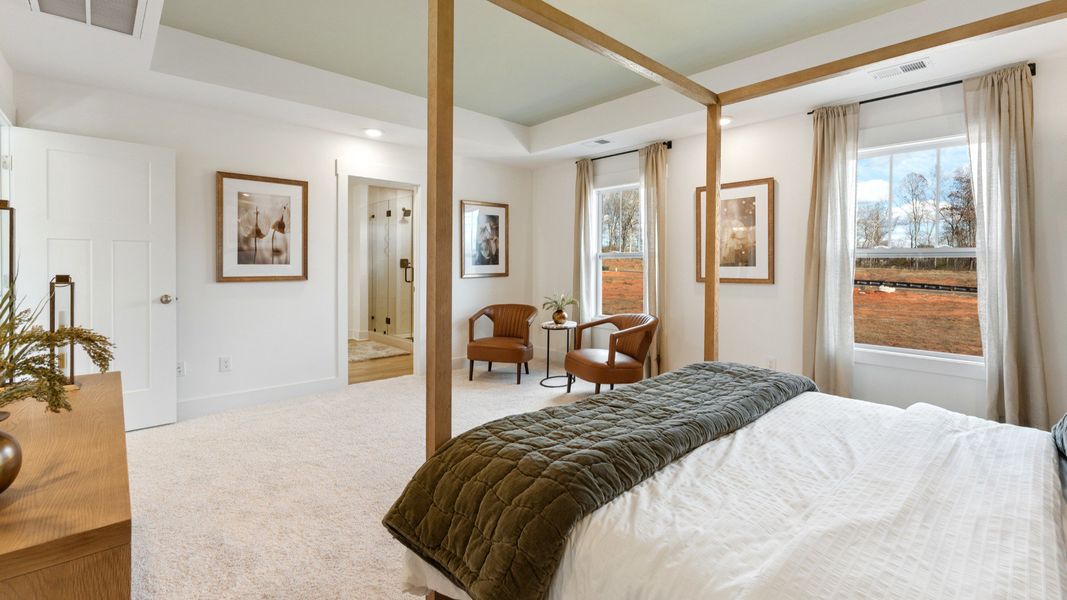 Representative furnished interior of a home built from the Drayton by DRB Homes in Iris Meadows, Moore (Image 35).