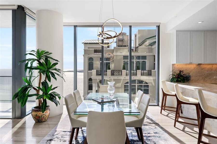 Furnished interior view inside a new home in , Tampa (Image 18).