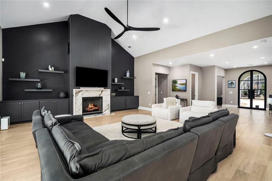 Furnished interior view inside a new home in , Alpharetta (Image 50).