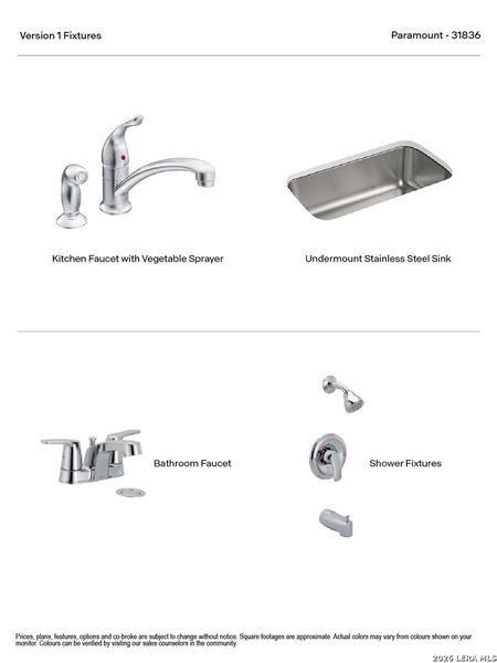 Sample of building materials used in homes in Paramount, Kyle (Image 30).