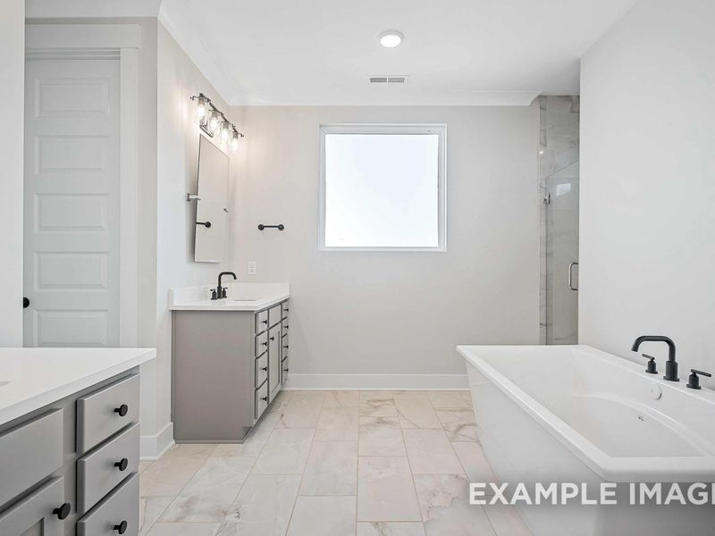 Representative furnished interior of a home built from the The Alston A by Davidson Homes LLC in Shelton Square, Murfreesboro (Image 11).