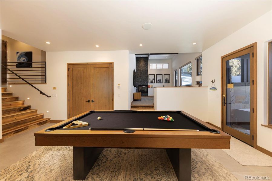 Furnished interior view inside a new home in , Breckenridge (Image 8).