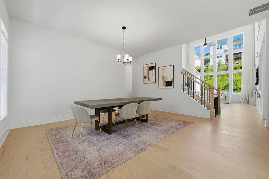 Furnished interior view inside a new home in , Woodstock (Image 34).