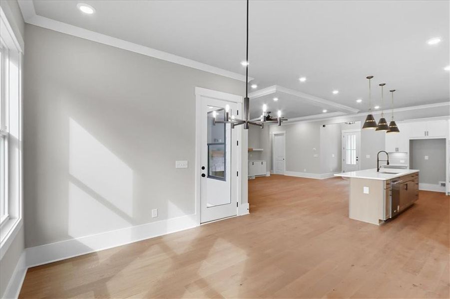 Spacious, unfurnished interior of a new home in Old Town Estates, Dacula (Image 33).