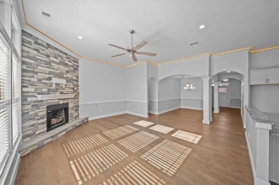 Spacious, unfurnished interior of a new home in Lakeside at Blue Ridge Plantation, Taylors (Image 16).