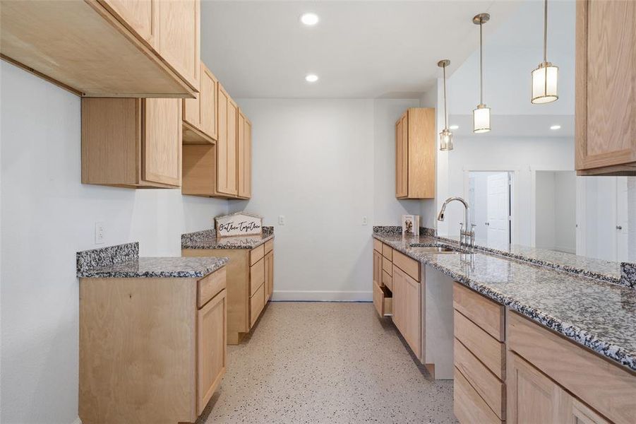 Furnished interior view inside a new home in , Leroy (Image 9).