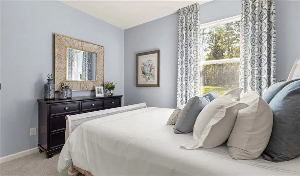 Furnished interior view inside a new home in Twin Lakes, Hoschton (Image 11).