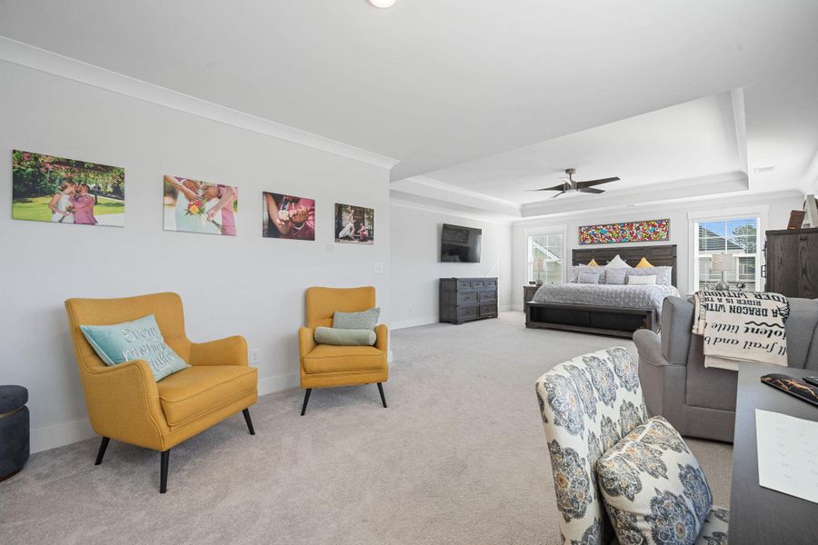 Furnished interior view inside a new home in Lochton, Summerville (Image 35). Furnished interior view inside a new home in Lochton, Summerville (Image 35).