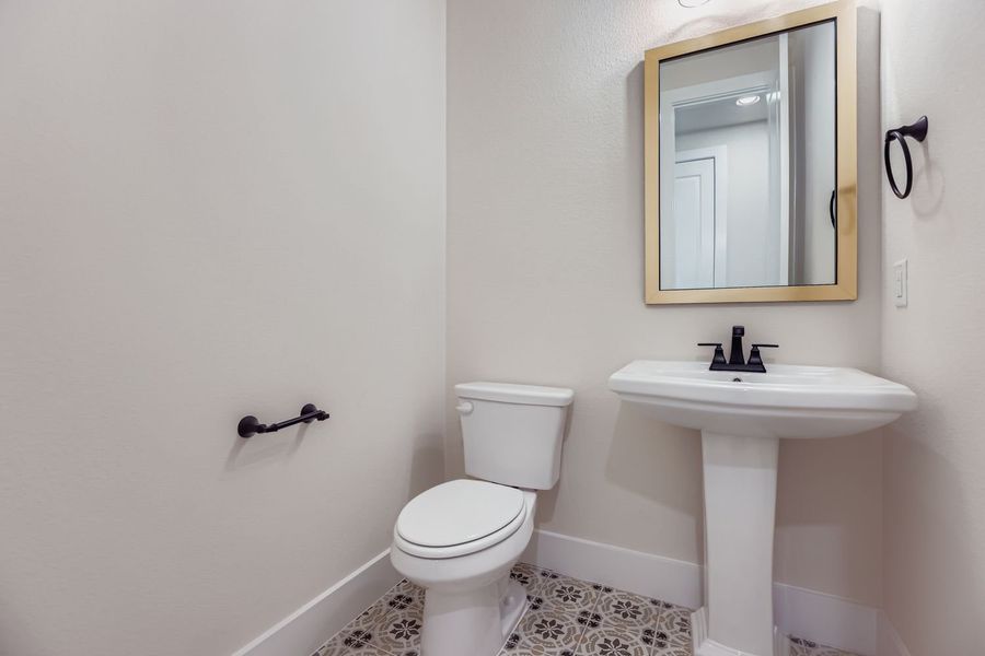 Furnished interior view inside a new home in North Sky 65s, Celina (Image 11).