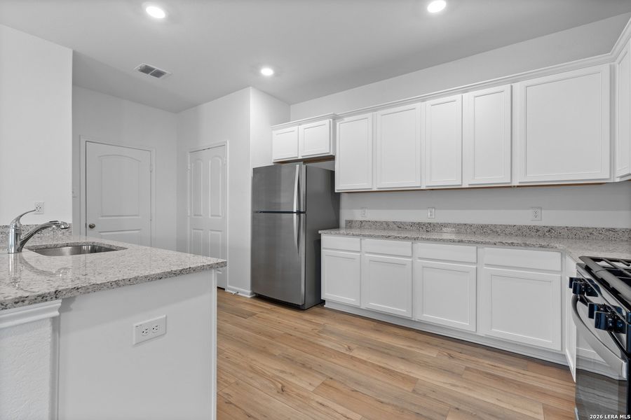 Furnished interior view inside a new home in Preserve at Medina, Von Ormy (Image 4).