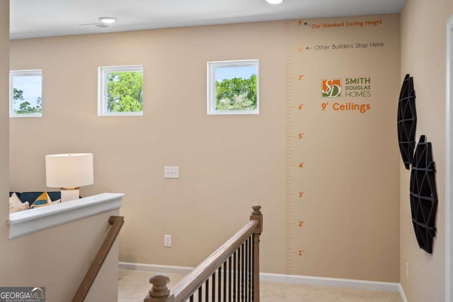 Furnished interior view inside a new home in Glendale Towns, Conyers (Image 12).