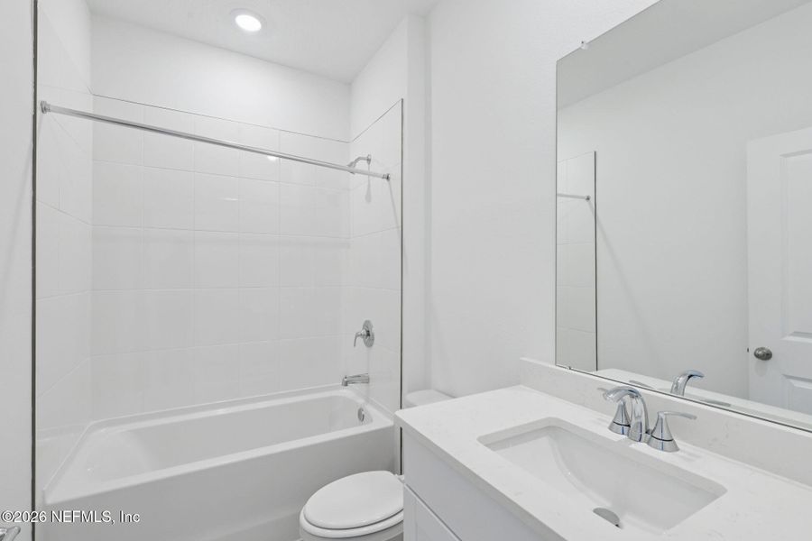 Furnished interior view inside a new home in Colbert Landings, Palm Coast (Image 11).