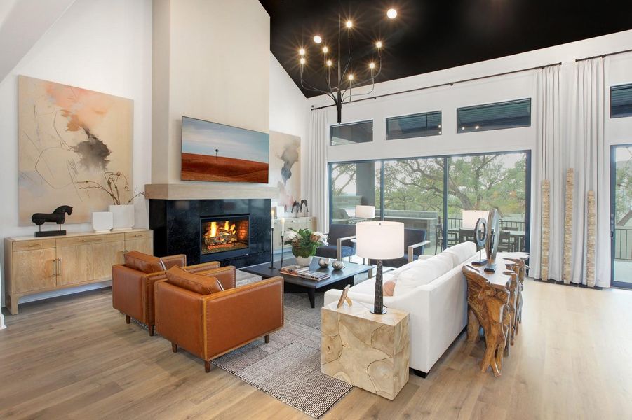 Furnished interior view inside a new home in , Georgetown (Image 12).