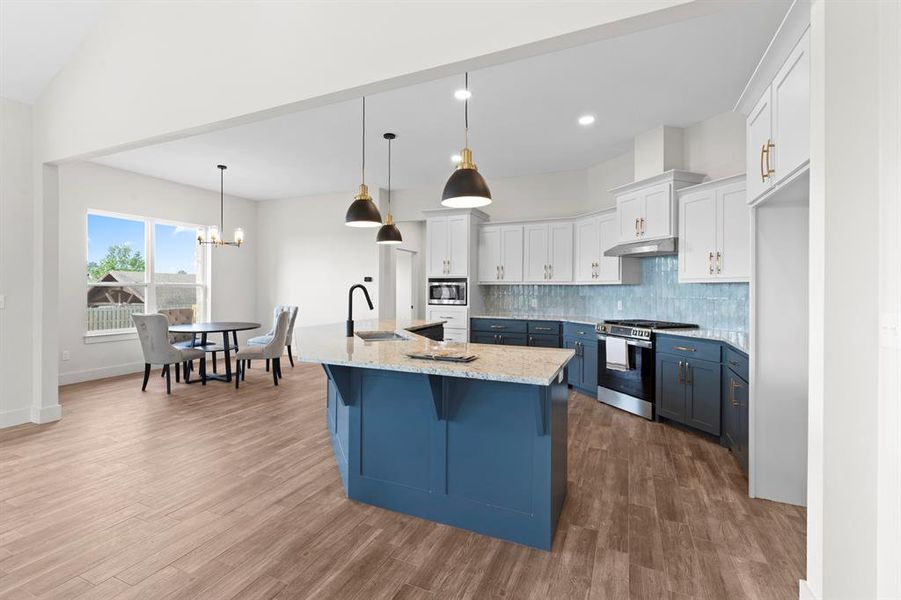 Furnished interior view inside a new home in , Lindale (Image 5).