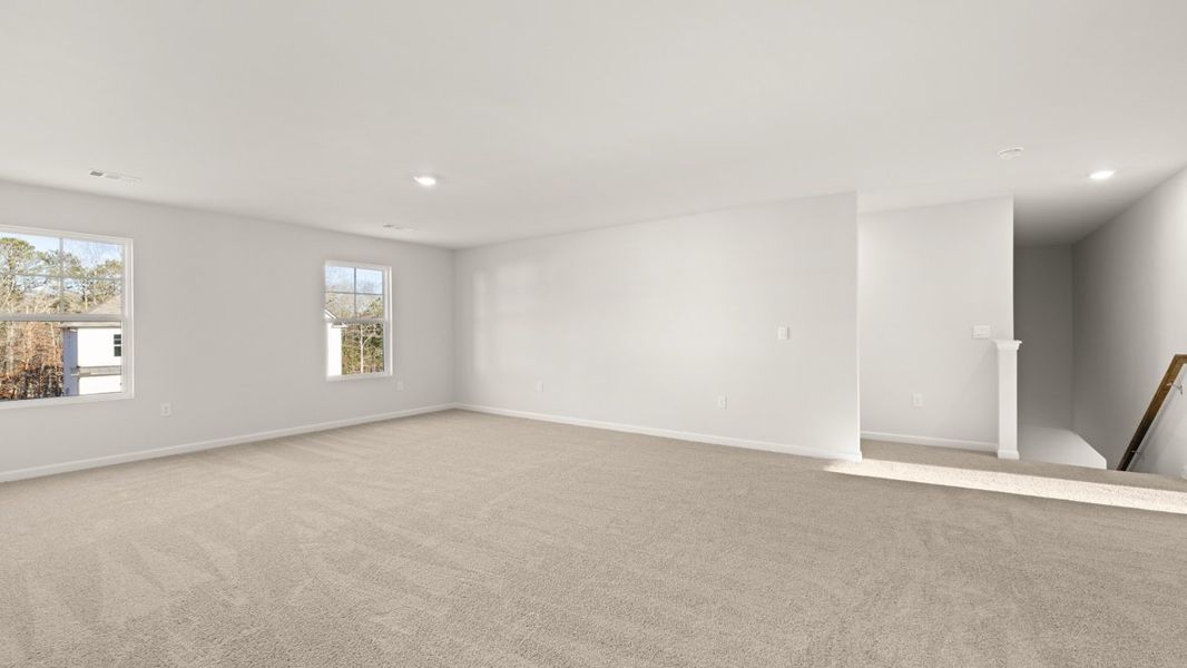 Spacious, unfurnished interior of a new home in Liberty Crossing, Braselton (Image 23).