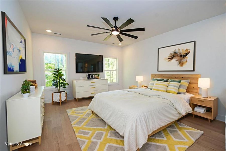 Furnished interior view inside a new home in , Fayetteville (Image 5).