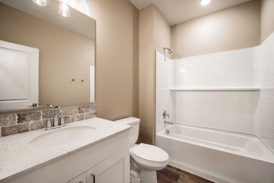 Furnished interior view inside a new home in Hudson Hills, Hudson (Image 6).