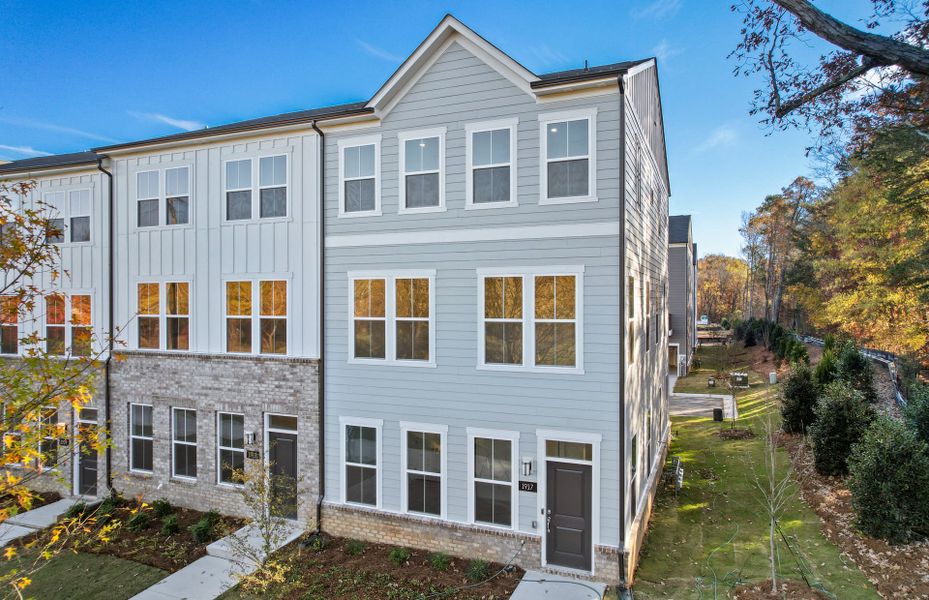 Representative exterior photo of a completed home built from the Nolen by Pulte Homes in Galloway Towns, Charlotte, NC (Image 14).