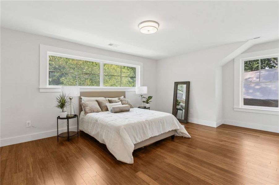 Furnished interior view inside a new home in , Pine Lake (Image 16).