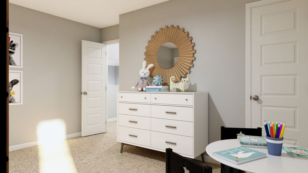 Representative furnished interior of a home built from the The Lazio - Walden On Lake Conroe by Legend Homes in Lake Conroe Area Homes, Montgomery (Image 26).