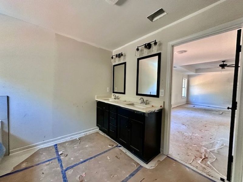 In-progress construction of a new home in Forrest Farms, Greenville, GA (Image 13).