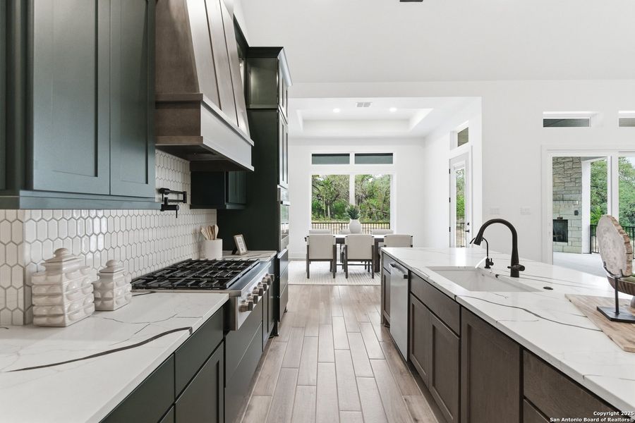 Furnished interior view inside a new home in Heimer Estates at Garden Ridge, San Antonio (Image 8).