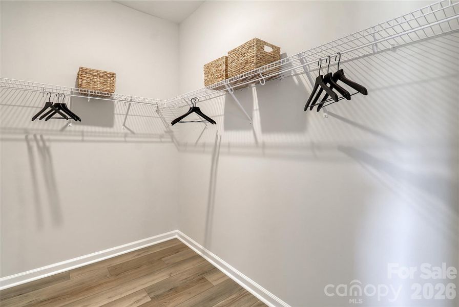 Representative Primary Closet