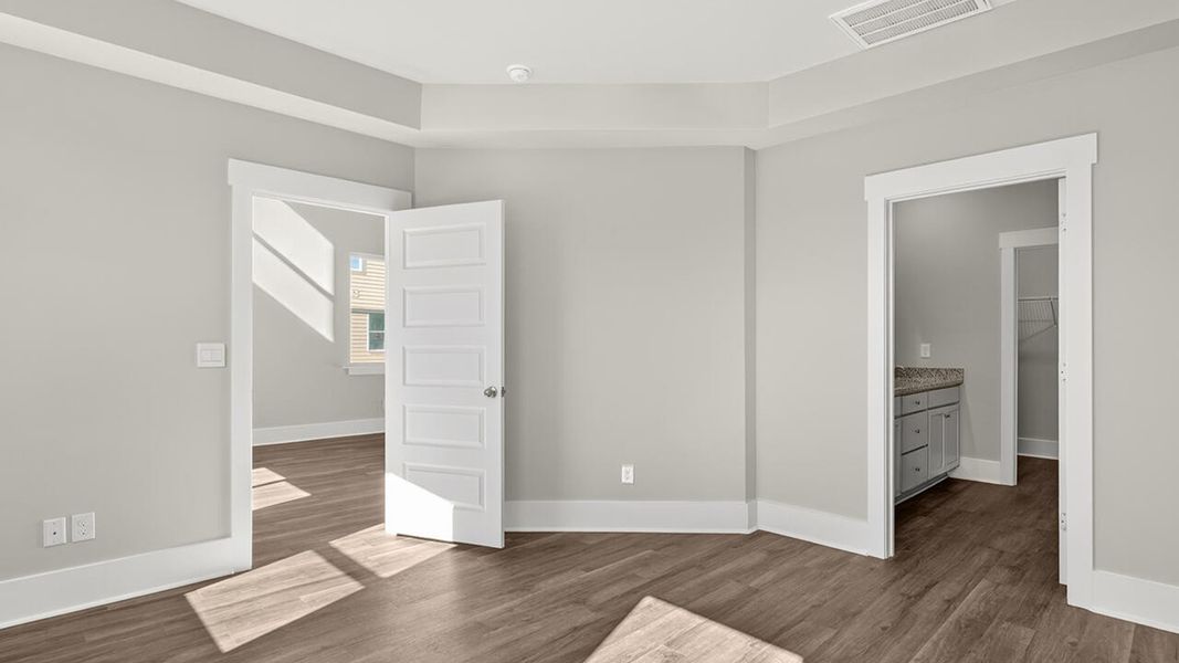 Spacious, unfurnished interior of a new home in Indigo Preserve Townhomes, Leland (Image 23).
